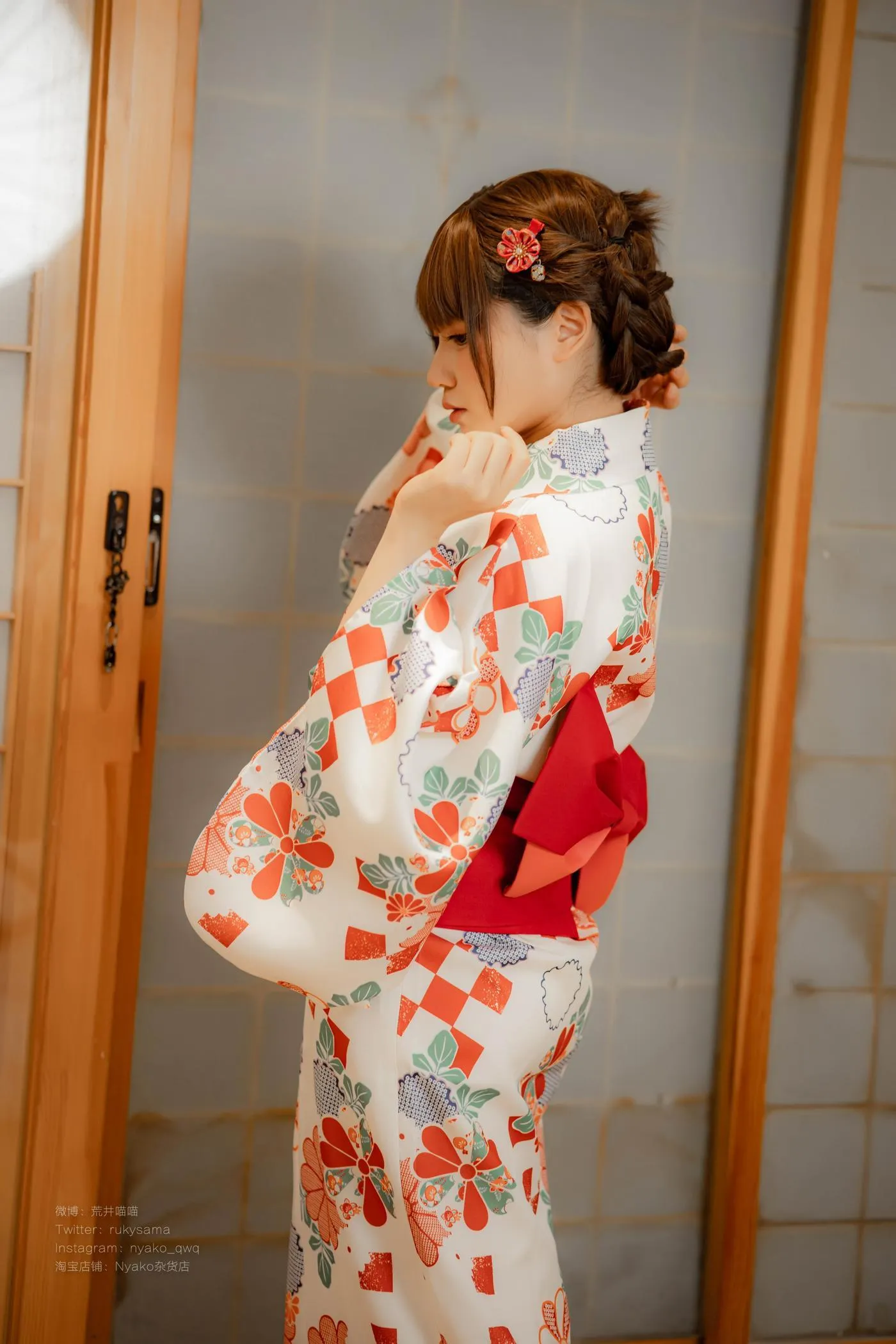 Nyako喵子 – NO.58 和风烂漫正片自拍-电子版41 和风烂漫-浴衣 [86P]插图5